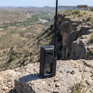 meshtastic atak handheld node RECON-NODE v1.1 comminicating in West Texas