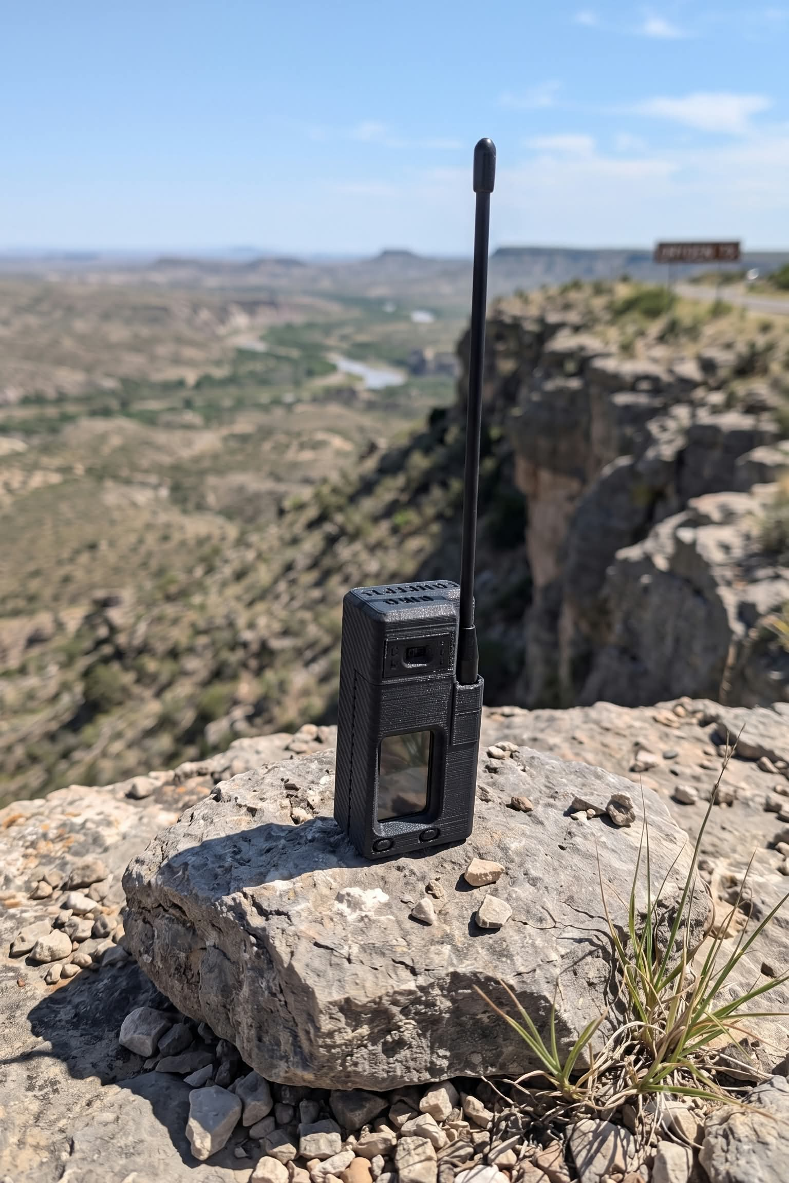 RECON-Node v1.1 - LoRa Meshtastic ATAK Handheld 1 meshtastic atak handheld node RECON-NODE v1.1 comminicating in West Texas